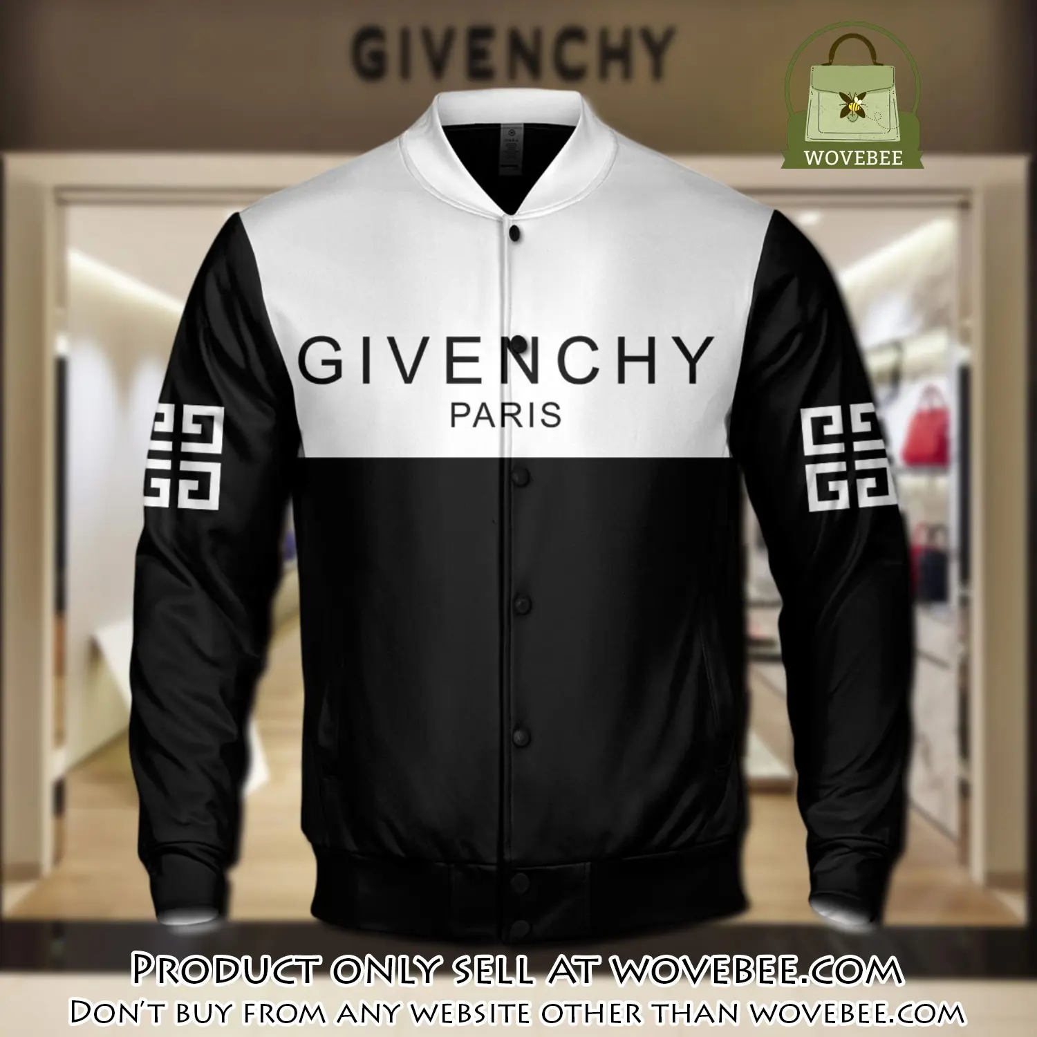 Luxury givenchy varsity premium baseball jacket bjv1048 wvb0748993